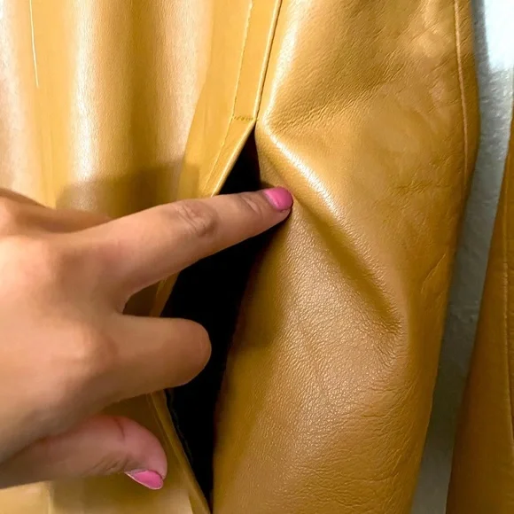 Coach Leatherware Brown Leather Jacket Large - Picture 4 of 7